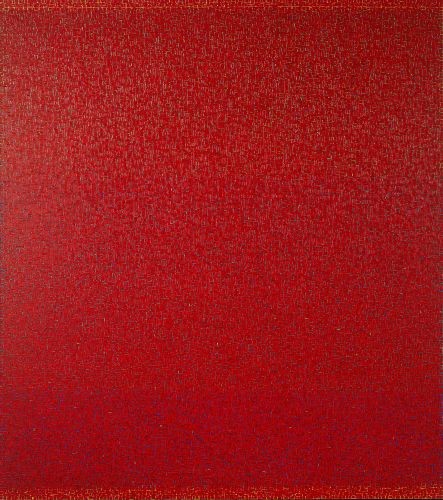 Young il Ahn, WATER A-11, 1995, Oil on canvas, 90×80inches