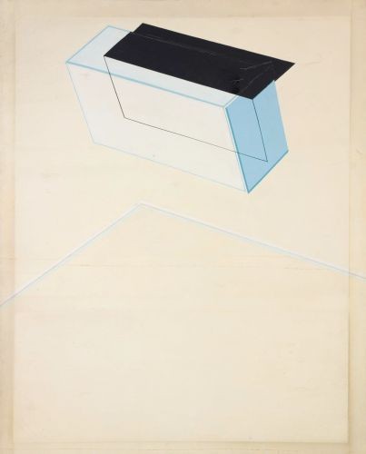 Simultaneity 69-P, 162ⅹ130cm, Oil on canvas, 1969
