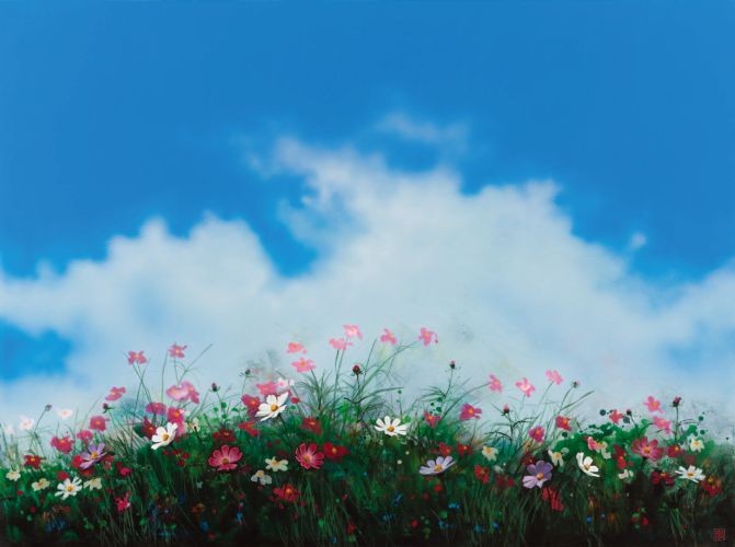 ‘어느 이방인의 노래’ 중에서 가을의 향기 B 2015 91.44×121.92 cm Acrylic on Canvas