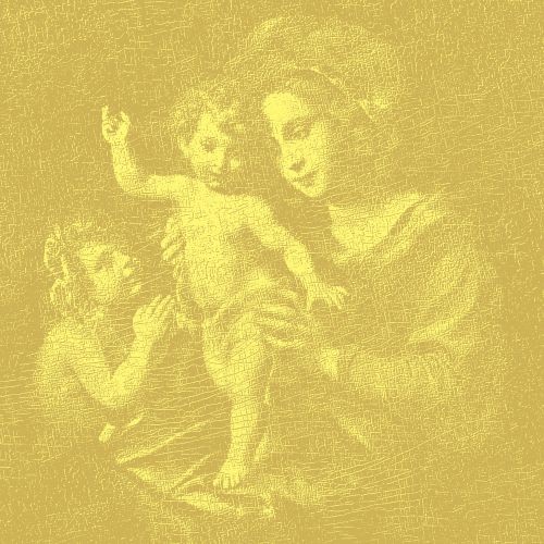Madonna and Child  2015  Oil on canvas  180×180㎝