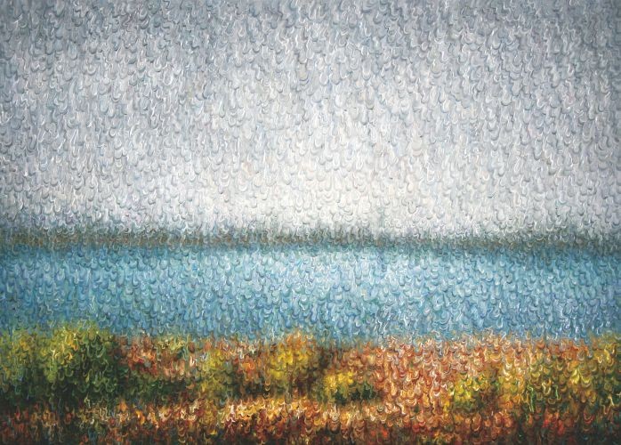 Han River, 2012,  Oil on Canvas, 65.1x90.9 cm