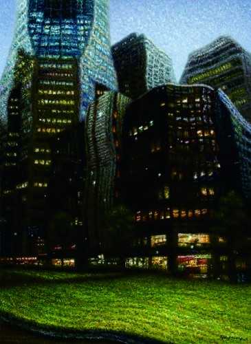 City Scape, 2011, Oil on canvas, 73x53 cm