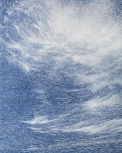 공기와 꿈, 2013,  캔버스에 염색한지 위에 한지,  227x182 cm