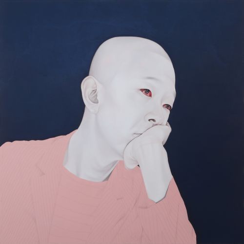 Melancholy, 2010-11, Oil, acrylic on canvas, 150x150cm