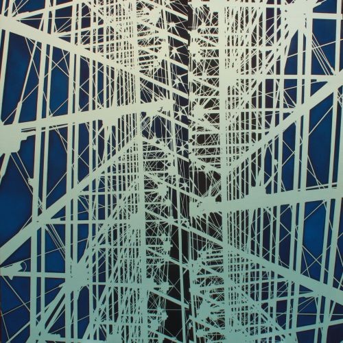 Metallica, 2010, Oil, acrylic on canvas, 150x150cm