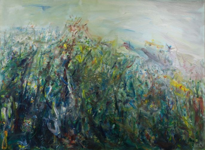 풍경,  2006,  Oil on canvas,  128.0x94.0㎝