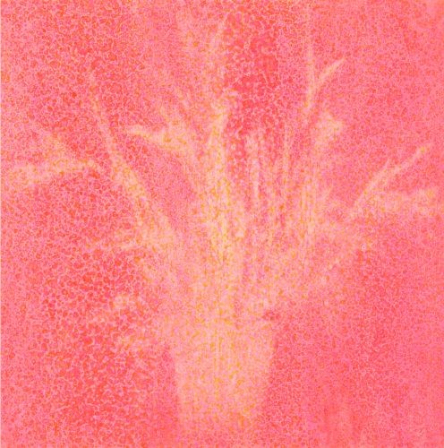 자연의기억,  2009,  캔버스, 아크릴릭, 젤,  130x130cm
