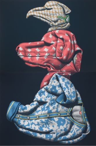 계급의구조,  2010,  acrylic on canvas, 330×218cm