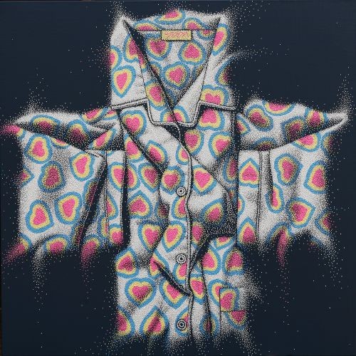 산다는것,  2012,  acryilc on canvas,  97X97cm